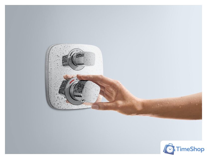 Смеситель без скрытого механизма Hansgrohe Ecostat E [15708000] - Изображение №3 — Интернет-магазин Time-Shop
