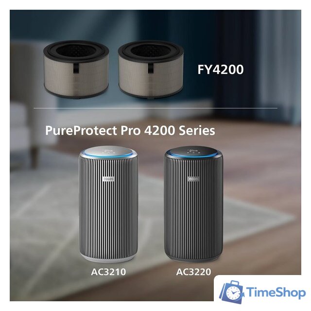 Комплект фильтров Philips FY4200/30 - Изображение №5 — Интернет-магазин Time-Shop