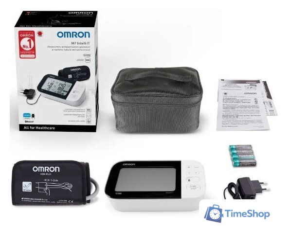 Автоматический тонометр Omron M7 Intelli IT HEM-7361T-ALRU - Изображение №1 — Интернет-магазин Time-Shop