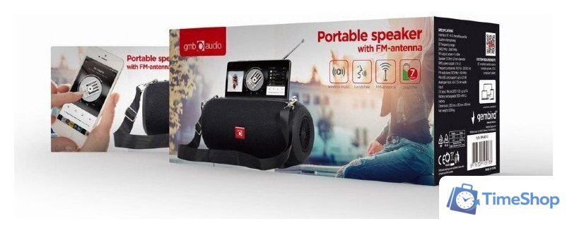 Беспроводная колонка GMB Audio SPK-BT-17 - Изображение №5 — Интернет-магазин Time-Shop