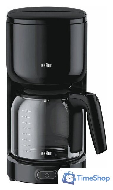 Капельная кофеварка Braun KF3120 BK - Изображение №2 — Интернет-магазин Time-Shop