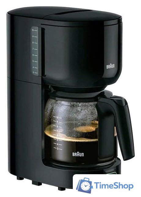 Капельная кофеварка Braun KF3120 BK - Изображение №1 — Интернет-магазин Time-Shop