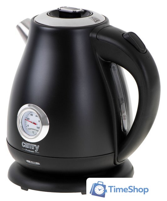 Электрический чайник CAMRY CR1344 BK - Изображение №2 — Интернет-магазин Time-Shop