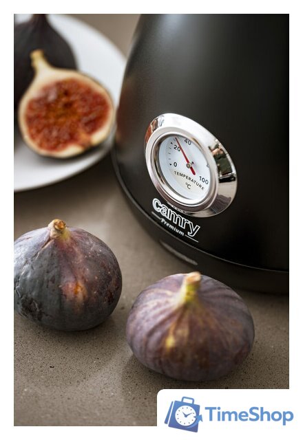 Электрический чайник CAMRY CR1344 BK - Изображение №11 — Интернет-магазин Time-Shop