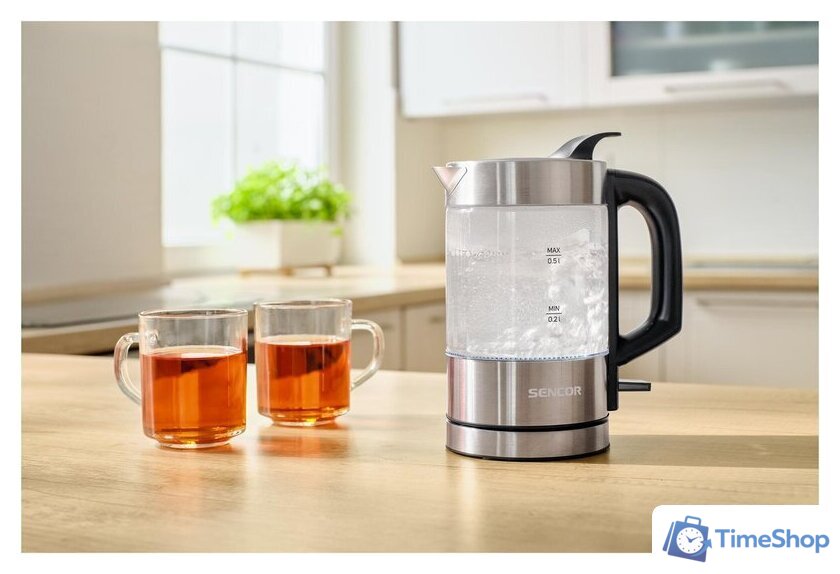 Электрический чайник Sencor SWK 160SS - Изображение №11 — Интернет-магазин Time-Shop