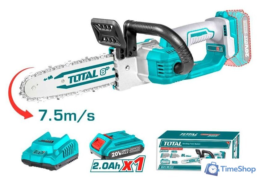 Аккумуляторная пила Total TGSLI20851 (с 1-им АКБ) - Изображение №1 — Интернет-магазин Time-Shop