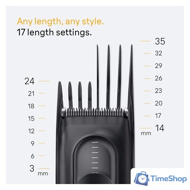 Машинка для стрижки волос Braun HC5530 - Изображение №5 — Интернет-магазин Time-Shop