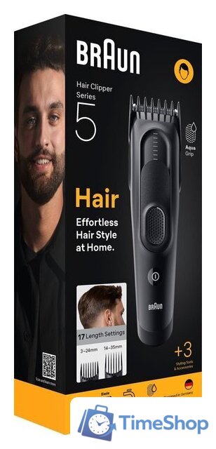 Машинка для стрижки волос Braun HC5530 - Изображение №8 — Интернет-магазин Time-Shop