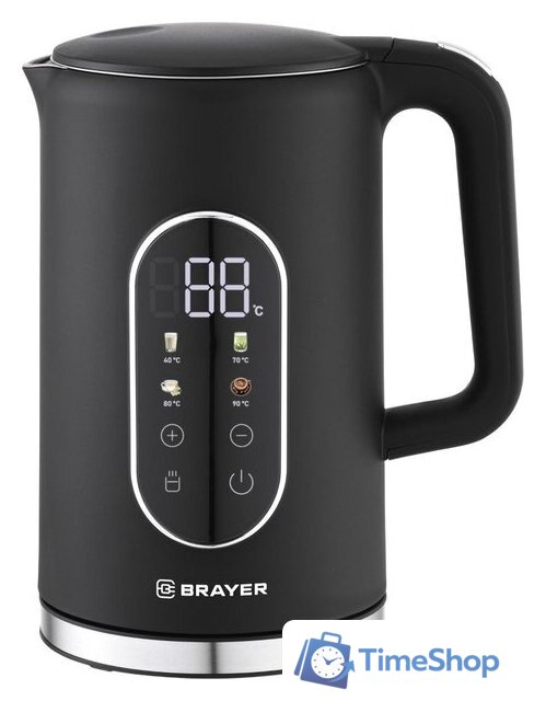 Электрический чайник Brayer BR6107BK - Изображение №1 — Интернет-магазин Time-Shop