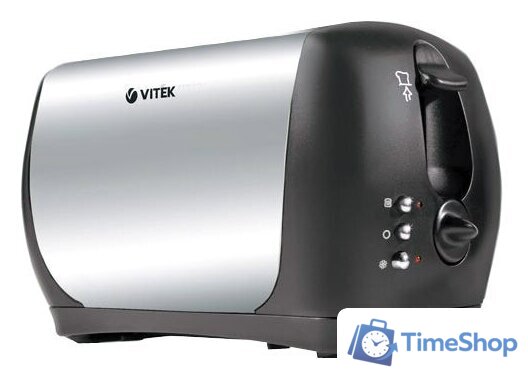 Тостер Vitek VT-1573 SR Tasty Slice - Изображение №1 — Интернет-магазин Time-Shop
