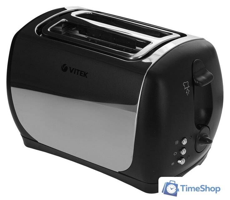 Тостер Vitek VT-1573 SR Tasty Slice - Изображение №4 — Интернет-магазин Time-Shop