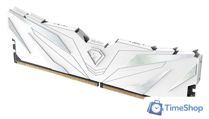 Оперативная память Netac Shadow II White 16ГБ DDR4 2666 МГц NTSWD4P26SP-16W - Изображение №5 — Интернет-магазин Time-Shop
