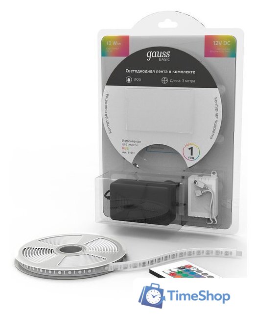 Светодиодная лента Gauss BT041 - Изображение №1 — Интернет-магазин Time-Shop