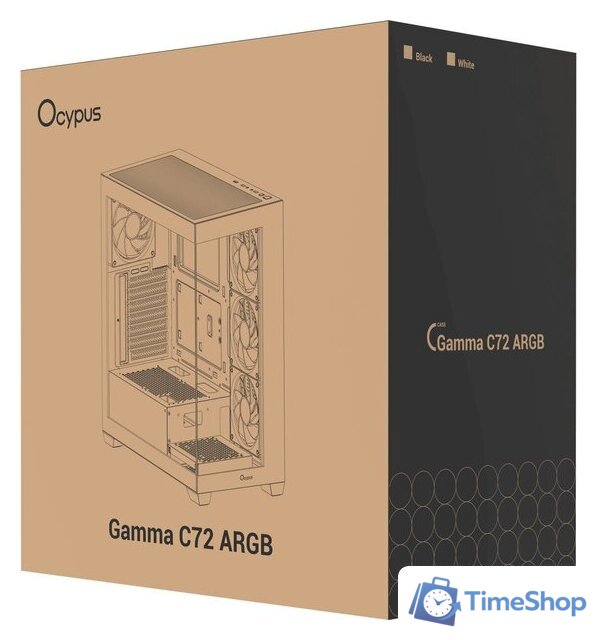 Корпус Ocypus Gamma C72 BK ARGB - Изображение №12 — Интернет-магазин Time-Shop