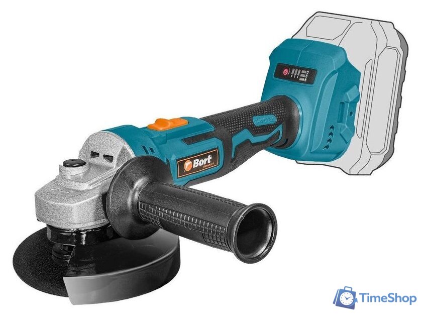 Угловая шлифмашина Bort BWS-21Li-R (без АКБ) - Изображение №1 — Интернет-магазин Time-Shop