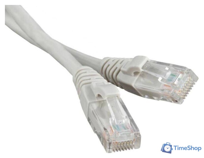 Кабель Lanmaster LAN-PC45/S6A-0.5-GY - Изображение №1 — Интернет-магазин Time-Shop