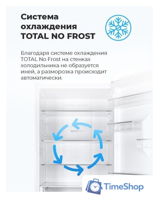 Холодильник MAUNFELD MFF1857NFW - Изображение №19 — Интернет-магазин Time-Shop