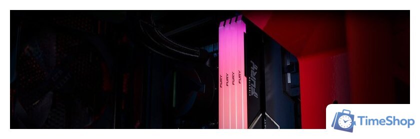 Оперативная память Kingston FURY Beast RGB 2x32ГБ DDR4 3600 МГц KF436C18BB2AK2/64 - Изображение №5 — Интернет-магазин Time-Shop
