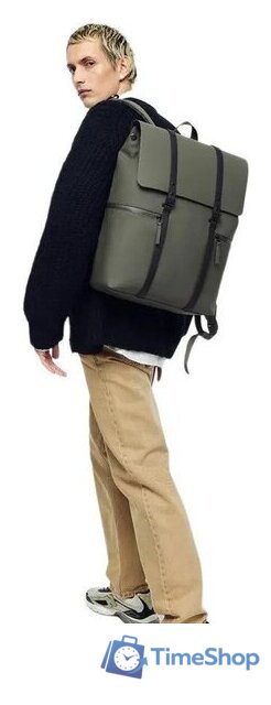 Городской рюкзак Gaston Luga Splаsh 2.0 16'' (оливковый) - Изображение №4 — Интернет-магазин Time-Shop