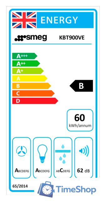 Кухонная вытяжка Smeg KBT900VE - Изображение №9 — Интернет-магазин Time-Shop