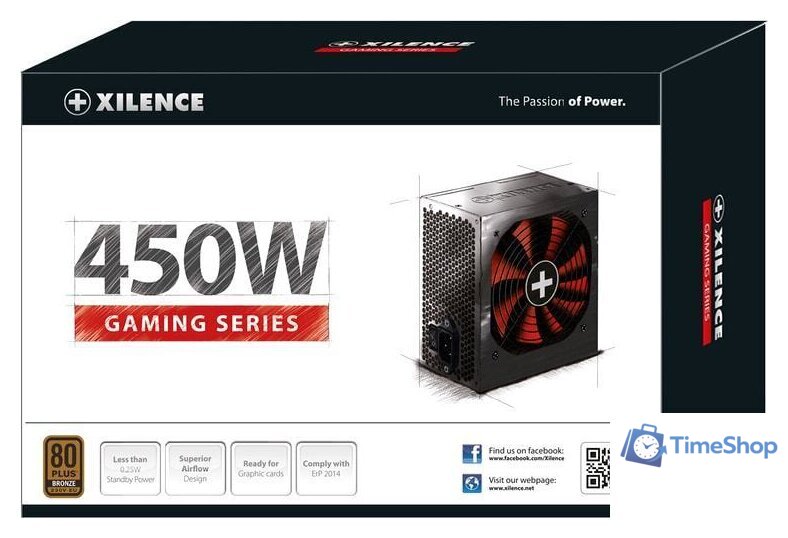 Блок питания Xilence Gaming XP450R10 - Изображение №4 — Интернет-магазин Time-Shop