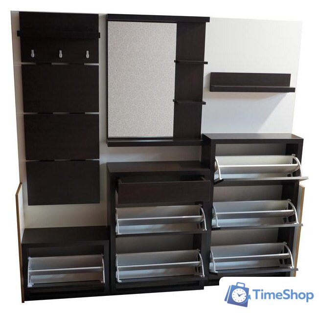 Тумба для обуви Анрат Элана 2.70ш венге магия - Изображение №2 — Интернет-магазин Time-Shop