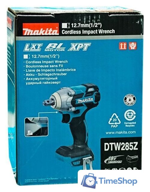 Гайковерт Makita DTW285ZA2 (с 1-м АКБ) - Изображение №2 — Интернет-магазин Time-Shop