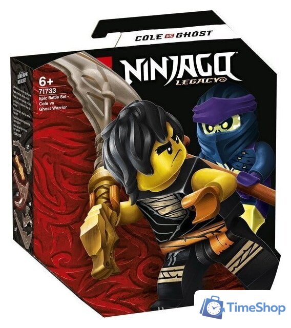 Конструктор LEGO Ninjago 71733 Легендарные битвы: Коул против Призрачного Воина - Изображение №1 — Интернет-магазин Time-Shop