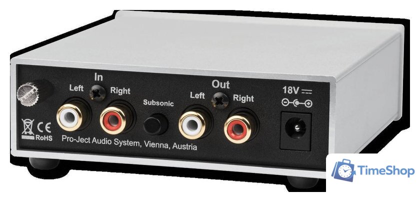 MM/MC фонокорректор Pro-Ject Phono Box S2 Ultra (черный) - Изображение №2 — Интернет-магазин Time-Shop