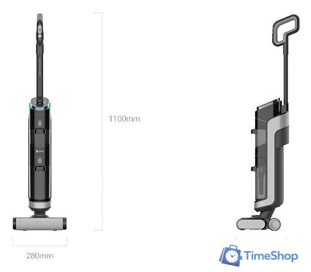 Вертикальный моющий пылесос Ezviz RH1 - Изображение №2 — Интернет-магазин Time-Shop