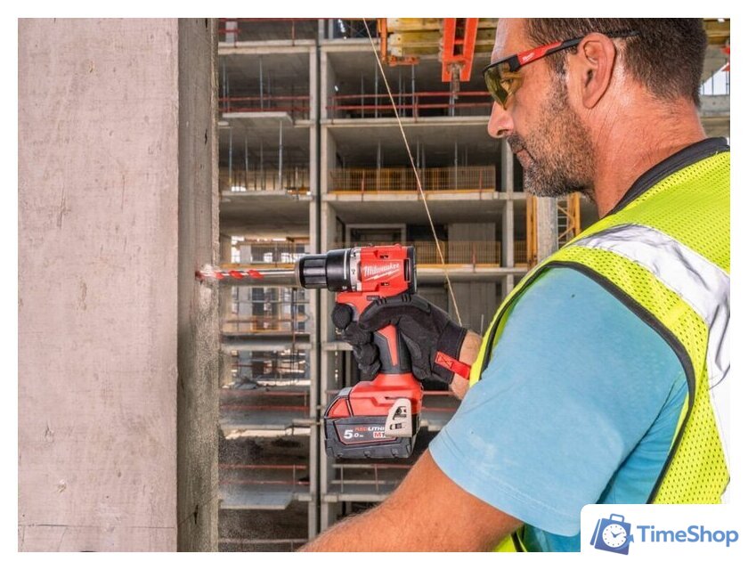 Ударная дрель-шуруповерт Milwaukee M18 M18BLPDRC-0 4933492820 (без АКБ) - Изображение №9 — Интернет-магазин Time-Shop