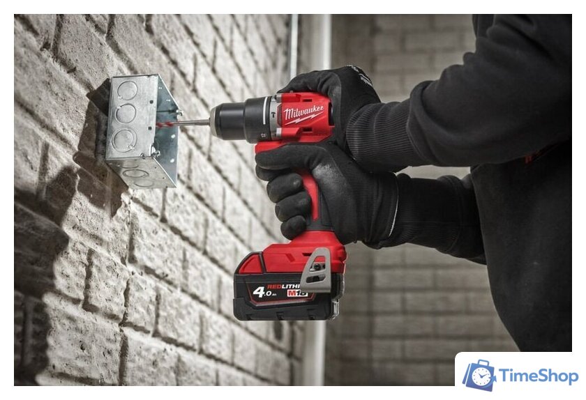 Ударная дрель-шуруповерт Milwaukee M18 M18BLPDRC-0 4933492820 (без АКБ) - Изображение №11 — Интернет-магазин Time-Shop