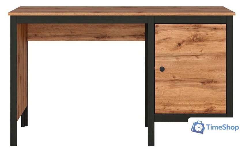 Стол Black Red White Loft BIU/130 (дуб вотан/черный матовый) - Изображение №1 — Интернет-магазин Time-Shop