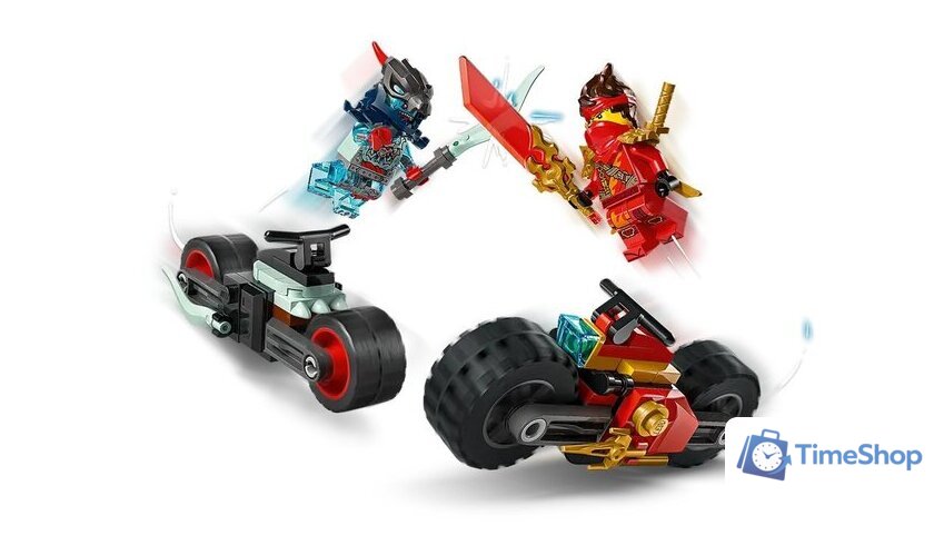 Конструктор LEGO Ninjago Скоростная гонка на мотоцикле Кая 71838 - Изображение №5 — Интернет-магазин Time-Shop
