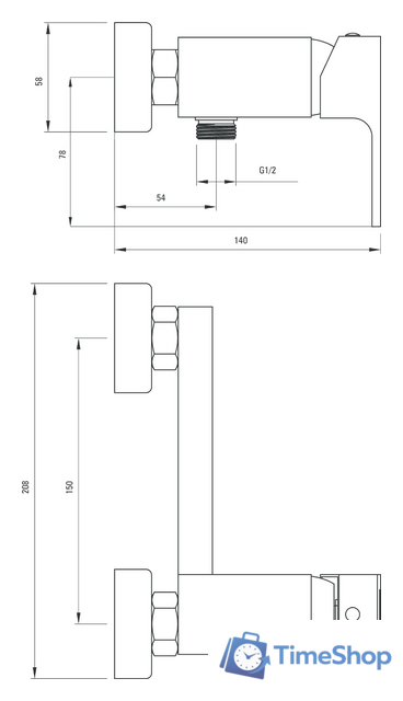 Смеситель Deante Anemon BCZ 040M (хром) - Изображение №2 — Интернет-магазин Time-Shop