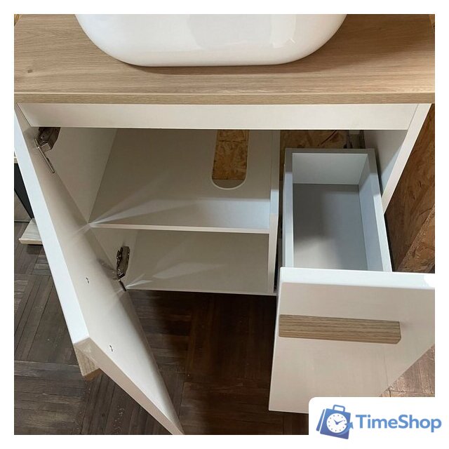  Lauter Тумба под умывальник Adri 59 (белый глянец) - Изображение №6 — Интернет-магазин Time-Shop