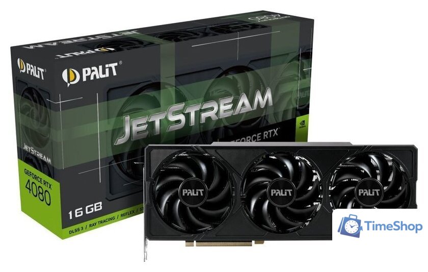 Видеокарта Palit GeForce RTX 4080 JetStream NED4080019T2-1032J - Изображение №9 — Интернет-магазин Time-Shop