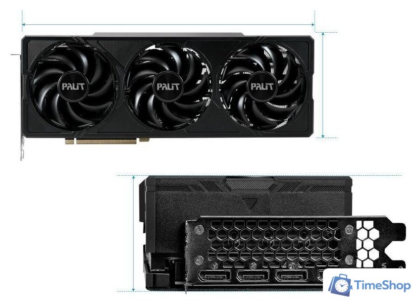 Видеокарта Palit GeForce RTX 4080 JetStream NED4080019T2-1032J - Изображение №7 — Интернет-магазин Time-Shop