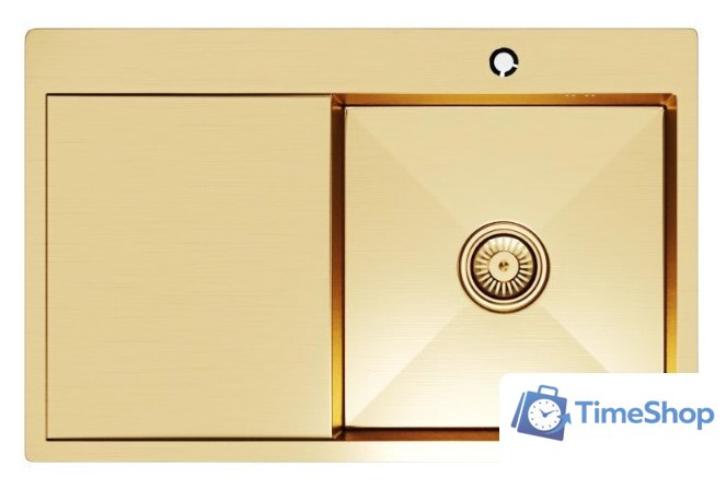Кухонная мойка Mixline Pro 552919 (золото, с сифоном) - Изображение №1 — Интернет-магазин Time-Shop