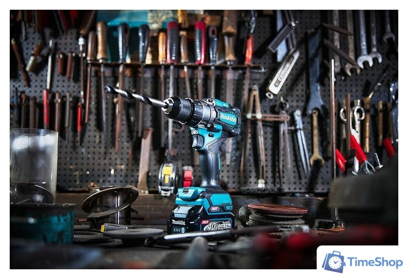 Ударная дрель-шуруповерт Makita HP001GZ01 (без АКБ, кейс) - Изображение №22 — Интернет-магазин Time-Shop