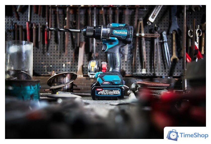 Ударная дрель-шуруповерт Makita HP001GZ01 (без АКБ, кейс) - Изображение №23 — Интернет-магазин Time-Shop