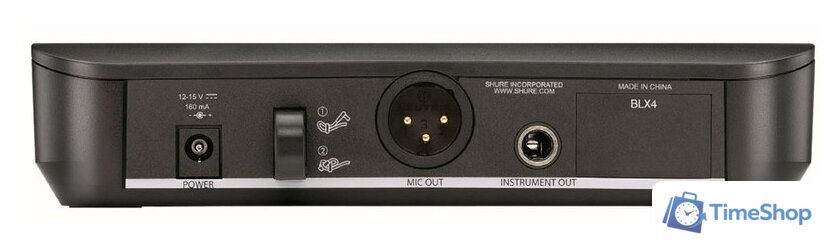 Радиосистема Shure BLX24E/PG58-M17 - Изображение №3 — Интернет-магазин Time-Shop