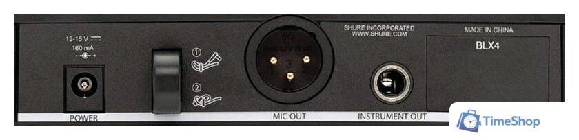 Радиосистема Shure BLX24E/PG58-M17 - Изображение №10 — Интернет-магазин Time-Shop