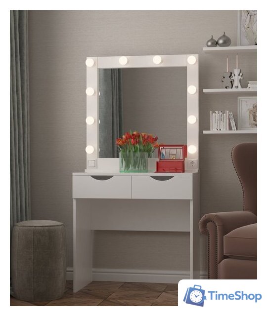 Туалетный столик с зеркалом Мир Мебели SV-15 - Изображение №1 — Интернет-магазин Time-Shop