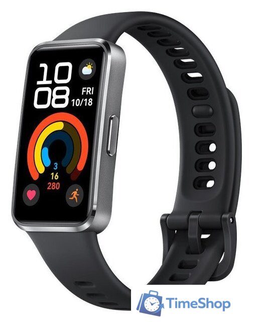 Фитнес-браслет Huawei Band 10 (матовый черный, международная версия) - Изображение №1 — Интернет-магазин Time-Shop