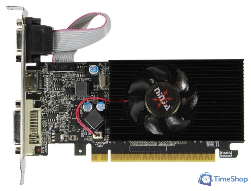 Видеокарта Sinotex Ninja GeForce GT 610 1GB GDDR3 NK61NP013F - Изображение №1 — Интернет-магазин Time-Shop