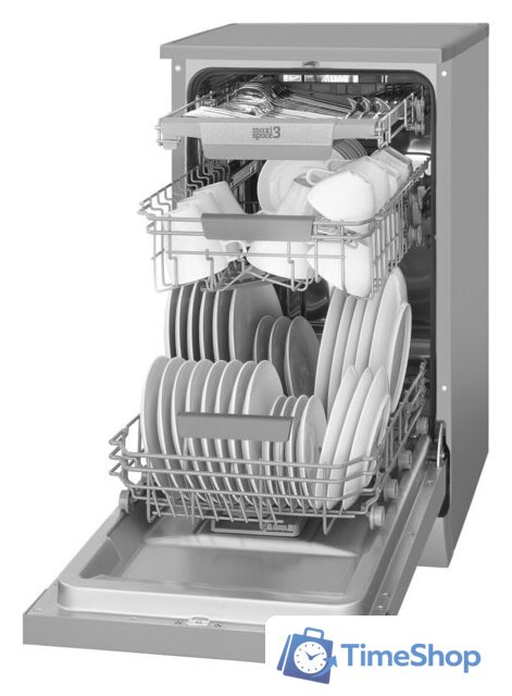Отдельностоящая посудомоечная машина Amica DFM44C7EOqSH - Изображение №5 — Интернет-магазин Time-Shop