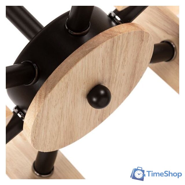 Люстра средней высоты Arte Lamp Brussels A8030PL-6BK - Изображение №3 — Интернет-магазин Time-Shop