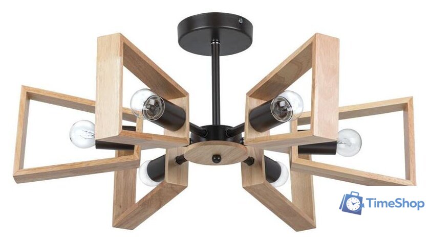 Люстра средней высоты Arte Lamp Brussels A8030PL-6BK - Изображение №1 — Интернет-магазин Time-Shop