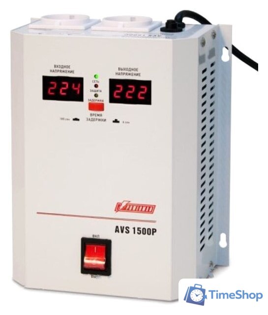 Стабилизатор напряжения Powerman AVS-1500P - Изображение №2 — Интернет-магазин Time-Shop